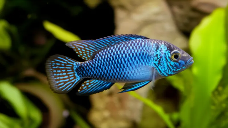 Electric Blue Acara