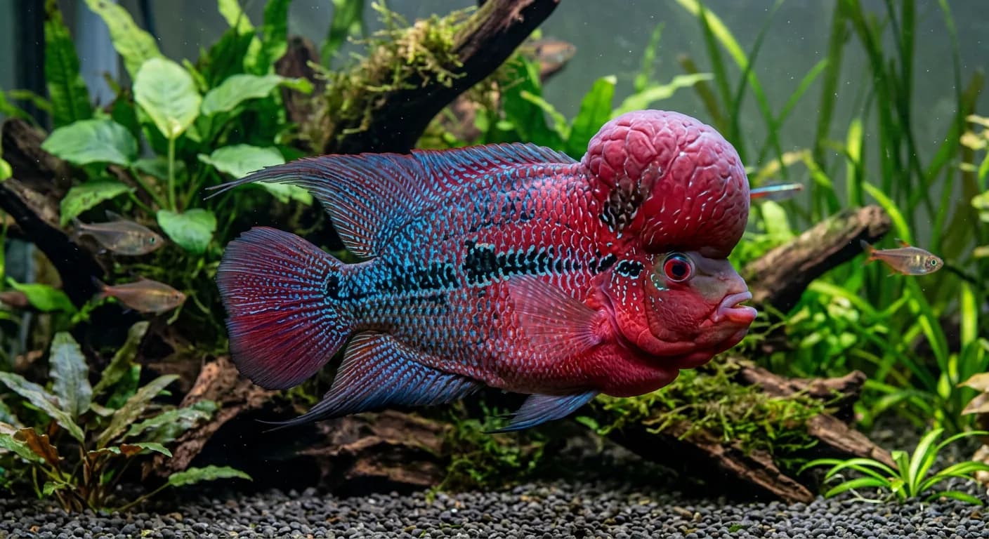 Flowerhorn Cichlid